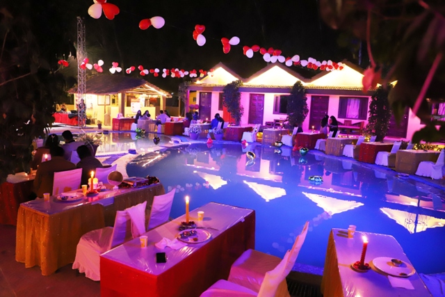 Valentine event for couples in Jaipur Resort in 2024