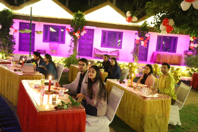 Valentine event for couples in Jaipur Resort in 2023